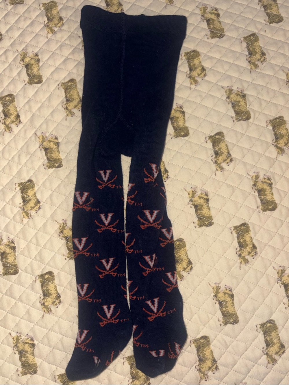 University of Virginia Logo Baby Tights